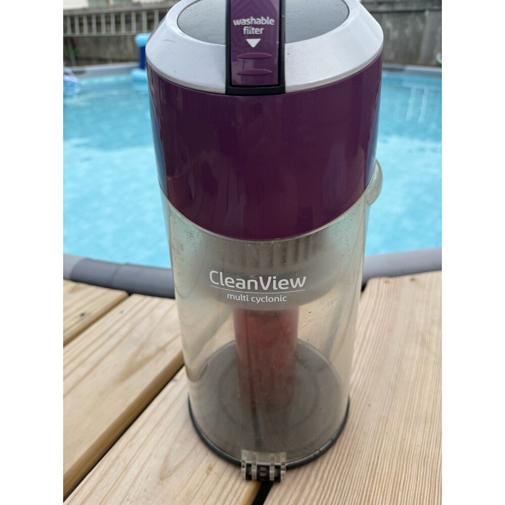 BISSELL CleanView 9595 Multi Cyclonic Purple Dust Bin Canister OEM Part